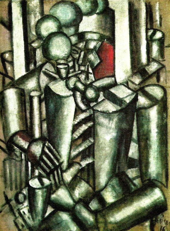 Fernand Leger soldat med rokpipa